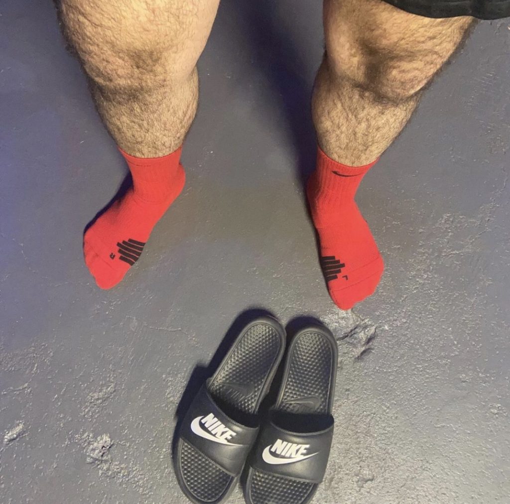 christopher swiney add nike slides porn photo