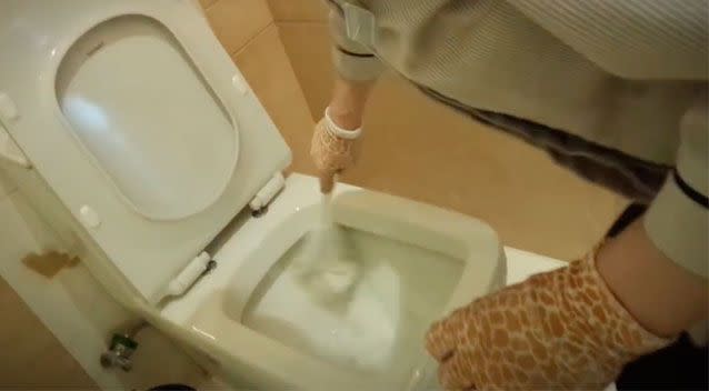 april hartsell recommends Sofia vergara rape andreas springer add toilet hidden video photo