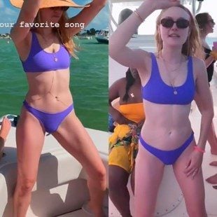 Dakota Fanning Sexiest foot worship in public nude in club
